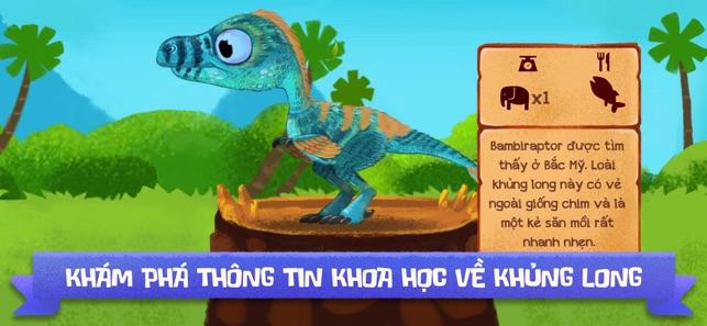 Đảo Khủng Long Cho Bé Vkids