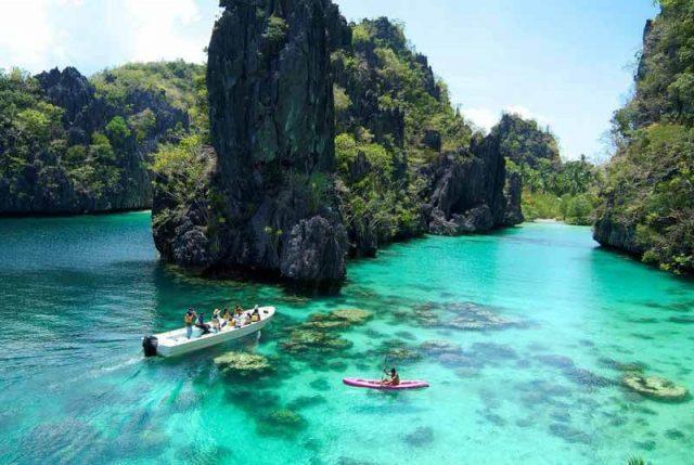 Đảo Palawan có hình dáng độc đáo