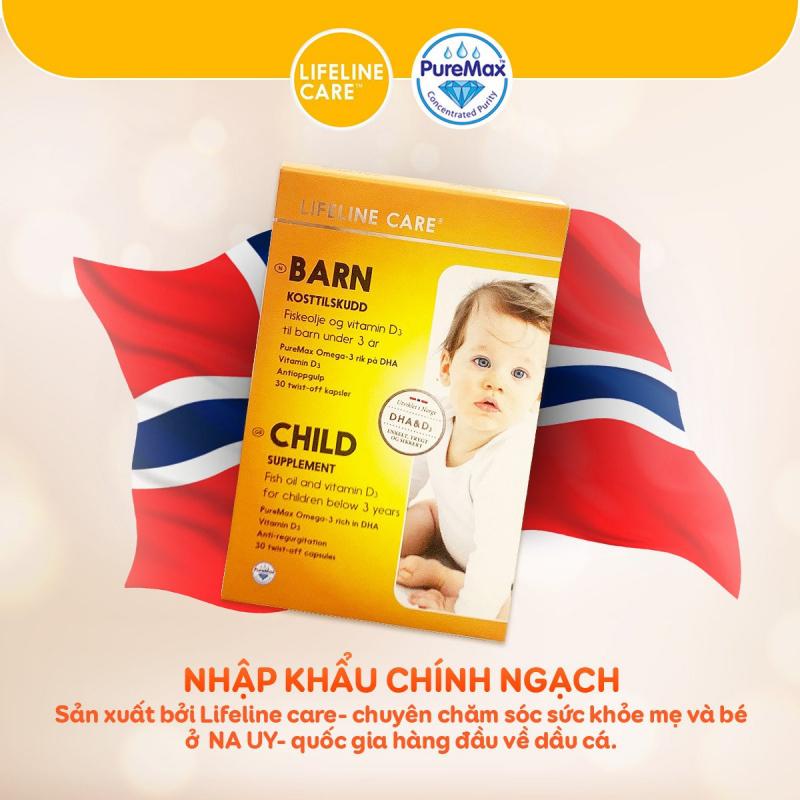 Dầu cá Kim Cương Na Uy - Lifeline Care Child