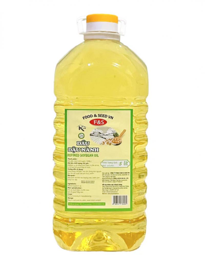 Dầu đậu nành tinh luyện F&S