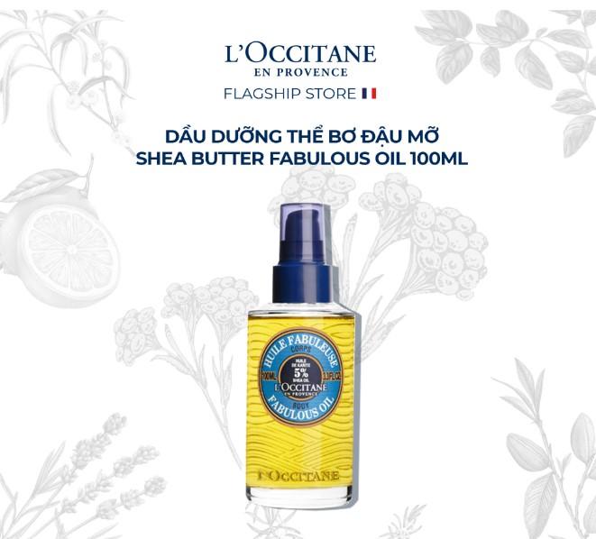 Dầu dưỡng thể L'Occitane Shea Butter Fabulous Oil
