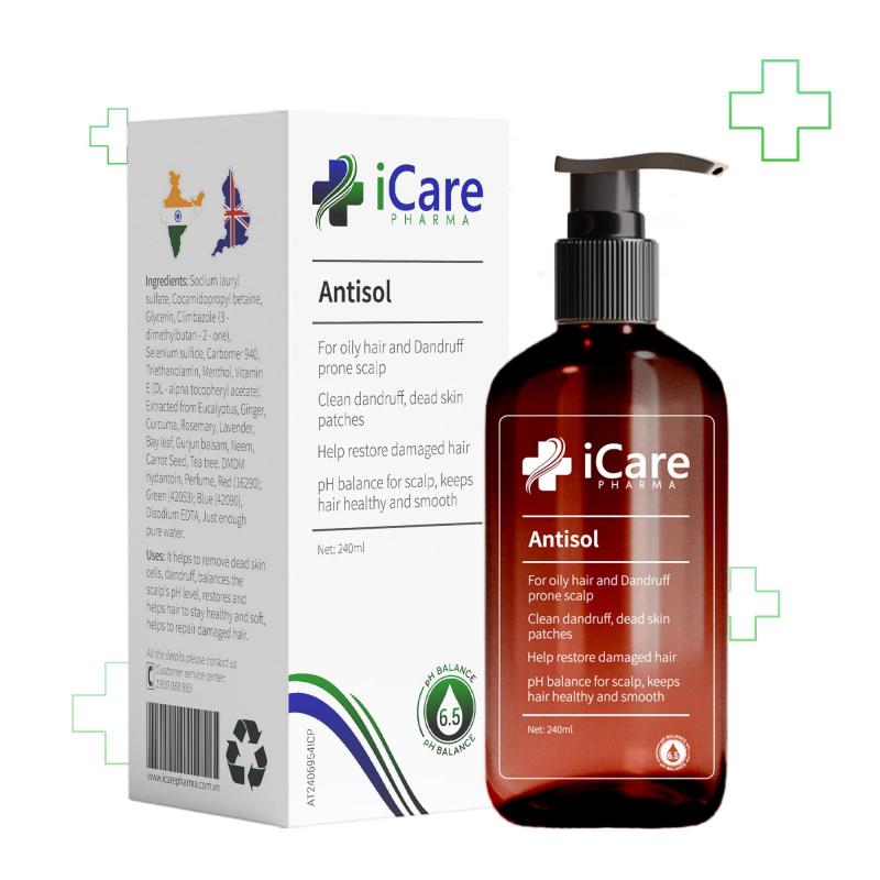Dầu gội Antisol iCare Pharma
