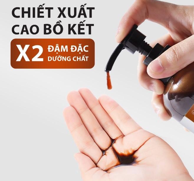 Dầu gội bồ kết cô đặc Milaganics