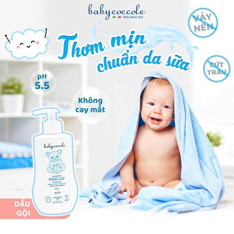 Dầu gội cho bé Babycoccole 0M+