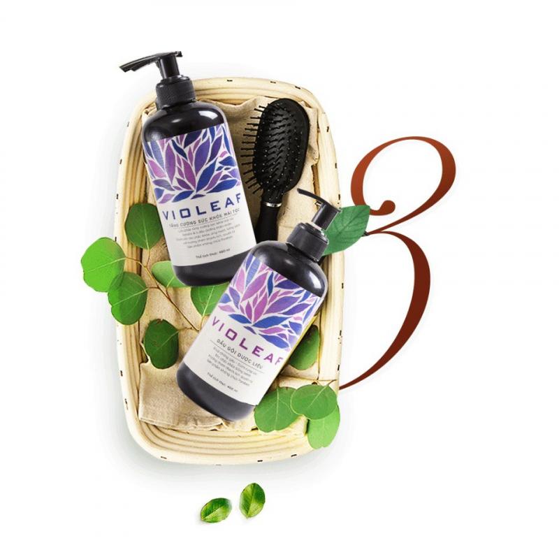 Dầu gội dược liệu Violeaf 100ml - Sao Thái Dương