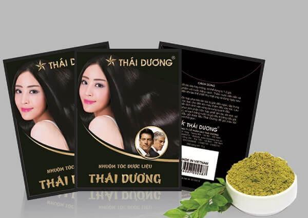 Dầu gội nhuộm tóc dược liệu Thái Dương