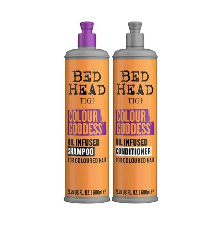 Cặp dầu gội & xả TIGI màu nâu 750ml