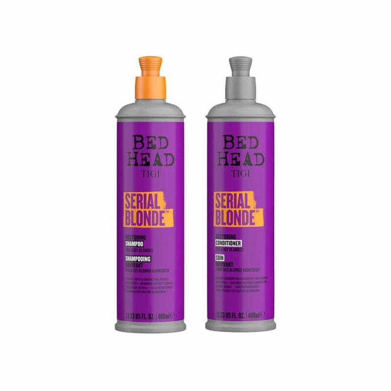 Cặp dầu gội xả Tigi tím 750ml
