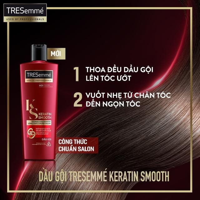 Dầu gội TRESemmé chuyên nghiệp chuẩn salon cho tóc chắc sạch, khỏe, mềm mượt