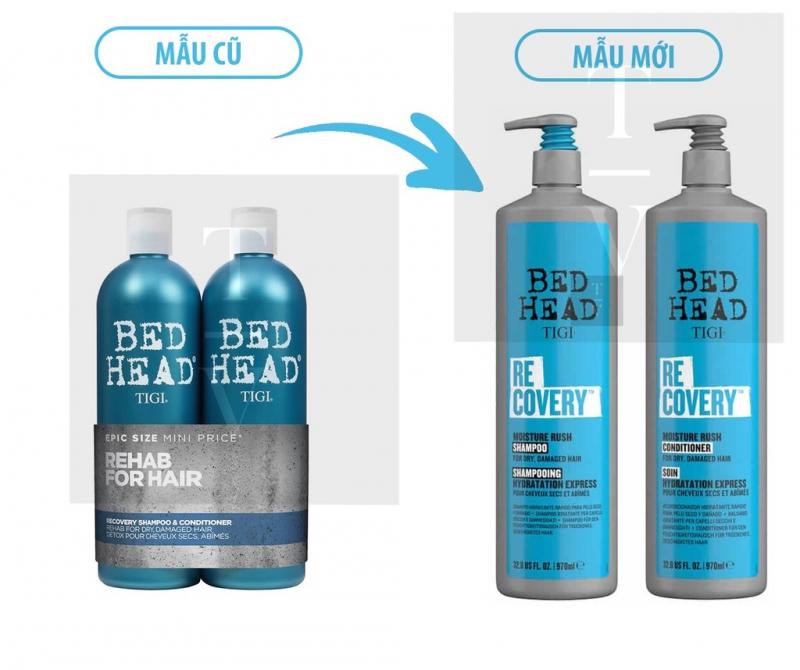 Dầu gội xả phục hồi Tigi xanh