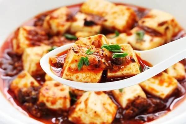 Đậu hũ sốt Tứ Xuyên