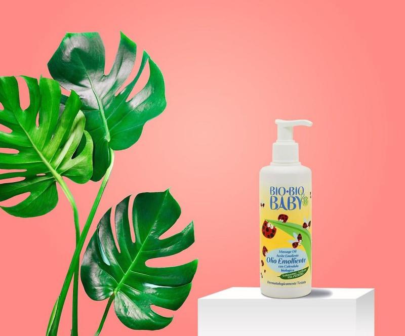Dầu massage bé Organic Bio-Bio Baby