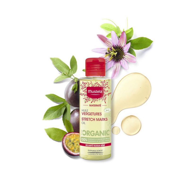 Dầu ngăn ngừa rạn da Stretch Marks Oil Mustela