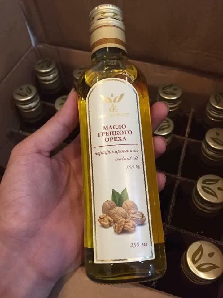 Dầu óc chó Nga Dial Export