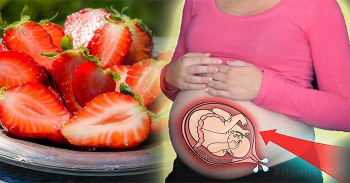 Dâu tây là loại quả giàu vitamin C có công dụng ngăn ngừa cảm lạnh và giải nhiệt rất tốt,