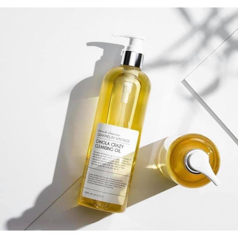 Dầu tẩy trang hoa cải Graymelin Vintage - Canola Crazy Cleansing Oil