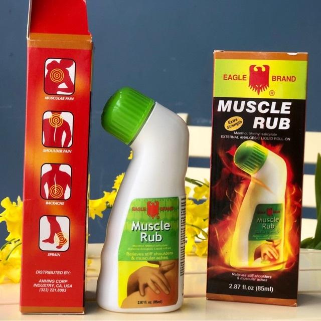 Dầu xoa bóp con ó Eagle Brand Muscle Rub