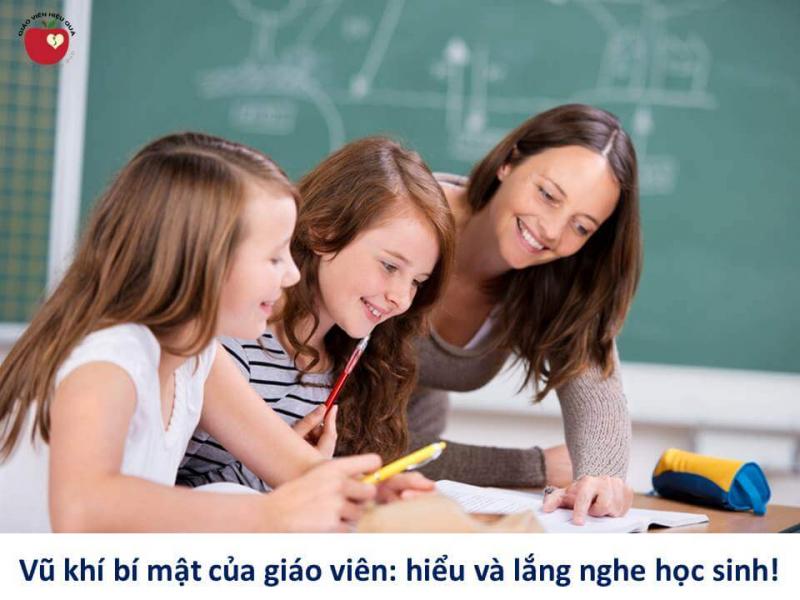 Khi có bất cứ vấn đề thắc mắc nào, có thể hỏi thầy cô để thầy cô giảng lại đến khi hiểu.