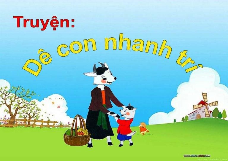 Dê con nhanh trí