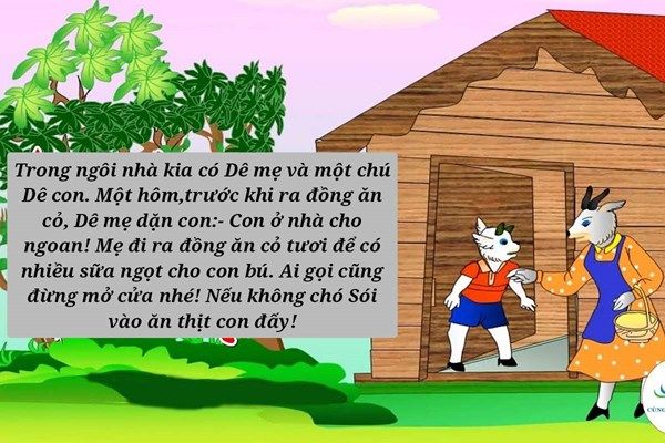 Dê con nhanh trí