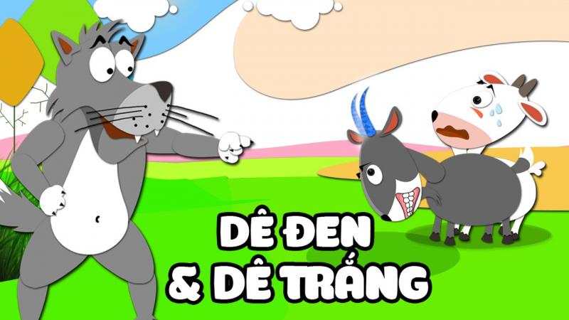 Dê đen và dê trắng