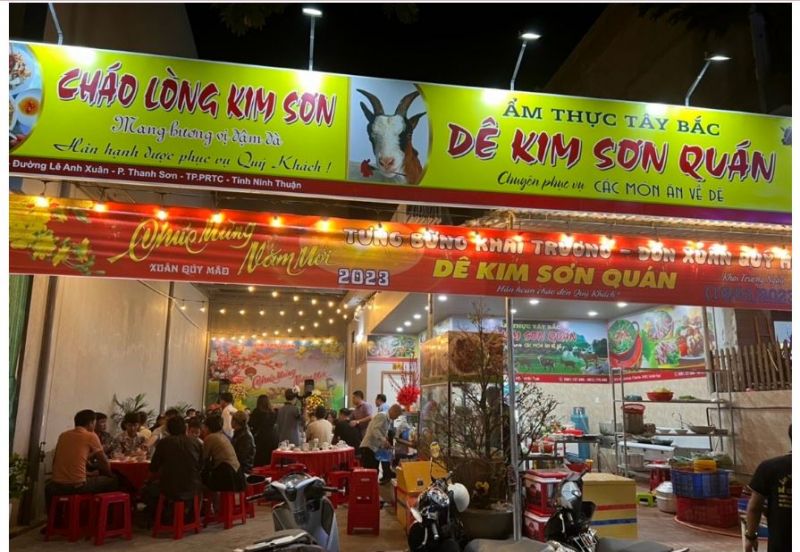 Dê Kim Sơn quán Tây Bắc