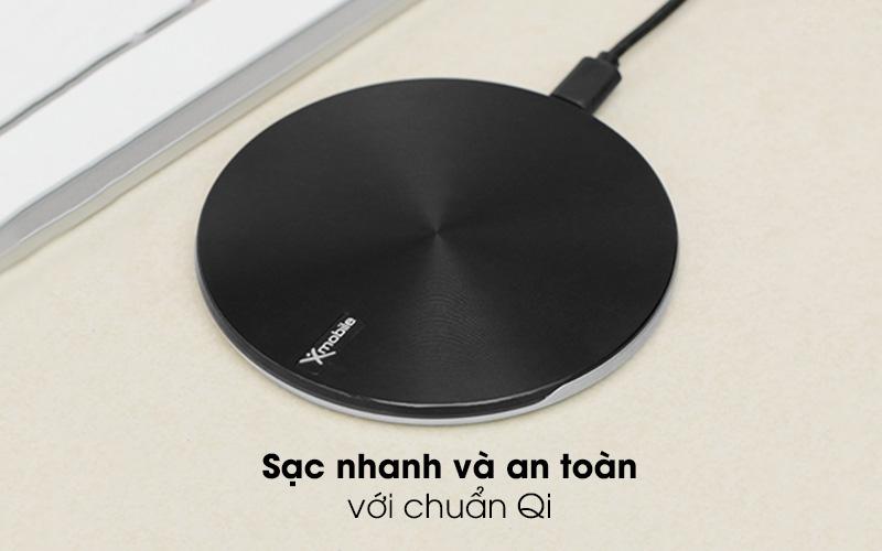 Đế sạc không dây Qi 10W Xmobile TS-C106W-B