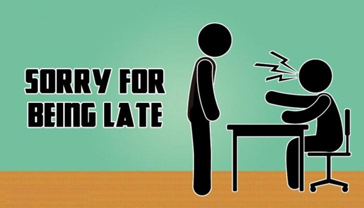 trong buổi tiếp xúc đầu tiên với “ông chủ” tương lai của mình bạn đã thể hiện cho họ thấy thói quen trễ giờ của mình thì cơ hội được chọn của bạn sẽ thấp đi rất nhiều.