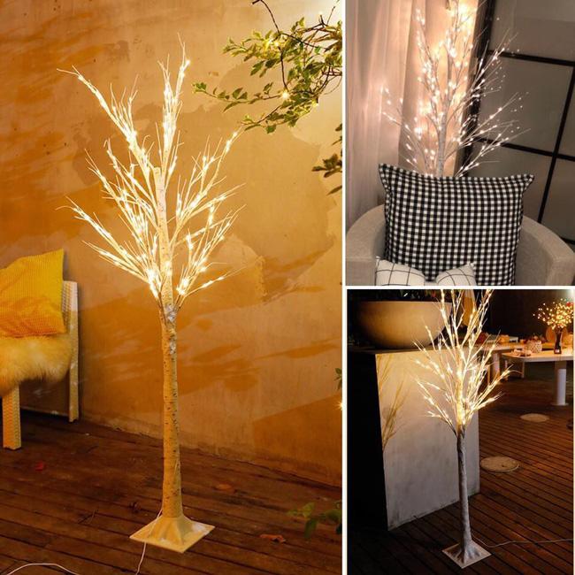 Đèn Led hình cây bạch dương