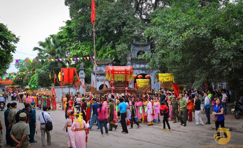 Ngôi đền linh thiêng này không lúc nào thôi nghi ngút khói hương những dịp Tết đến xuân về