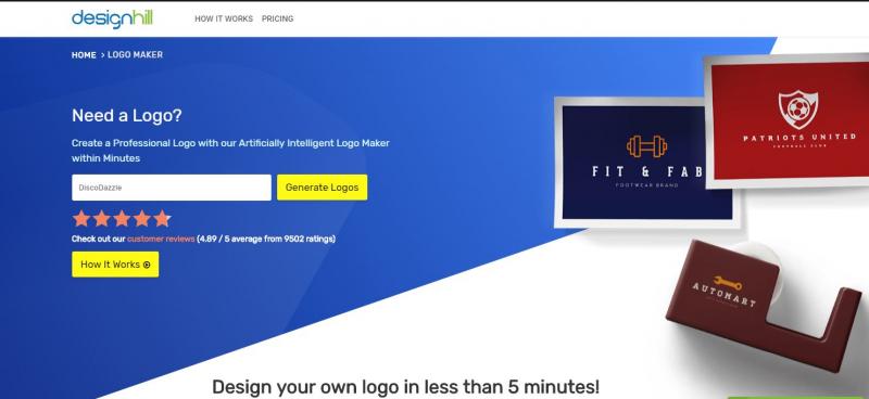 DesignHill Logo Generator
