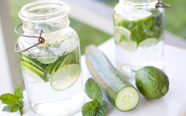 Detox chanh dưa leo
