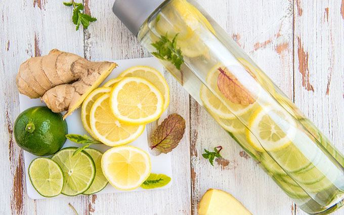 Detox chanh vàng - gừng