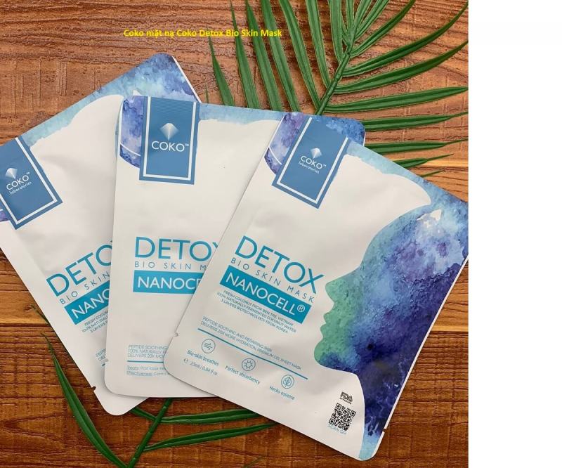 Mặt na sinh học COKO Detox Bio Skin Nanocell Mask