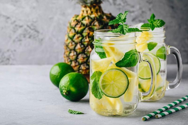 Detox dứa - chanh