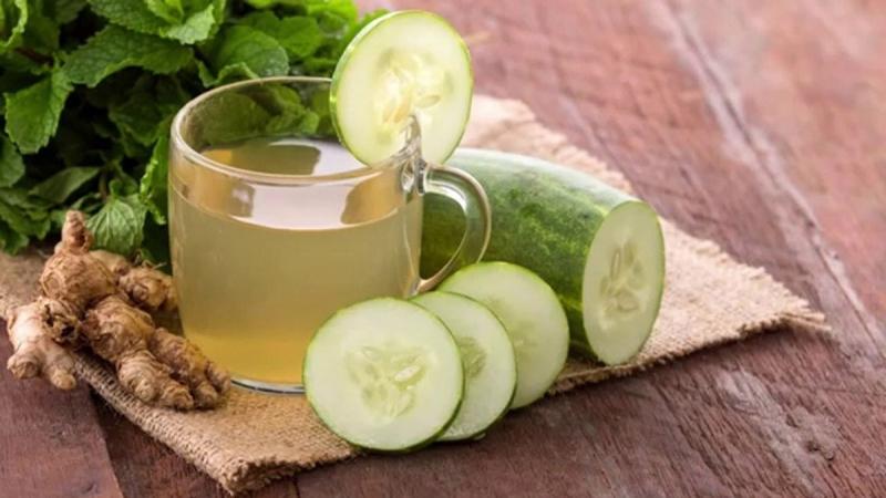 Detox dưa  gừng - chuột