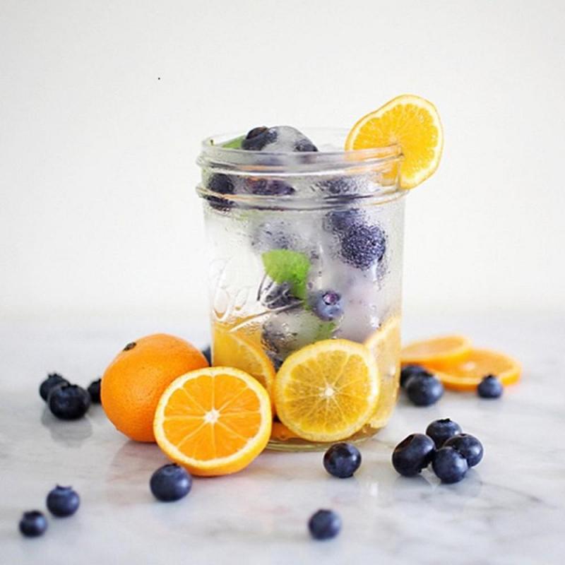 Detox việt quất - cam