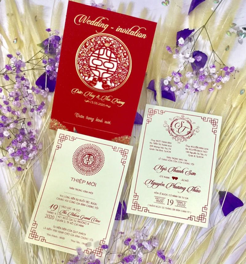 Thiệp Cưới Pepi