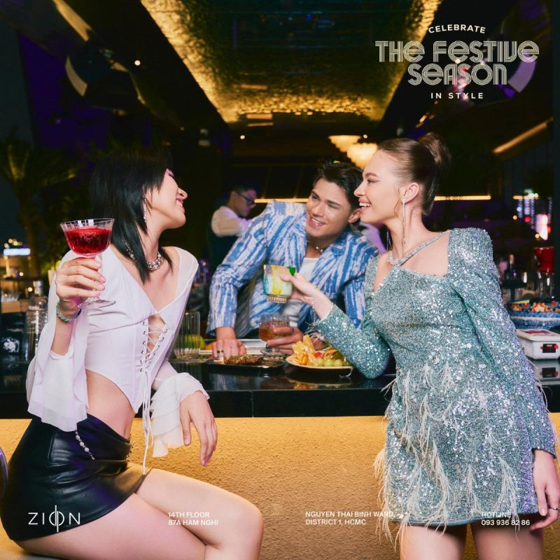 Zion Sky Lounge & Dining - Sky bar “HOT” nhất Sài Gòn