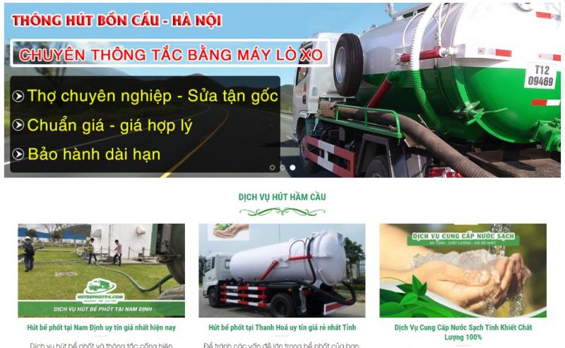 Dịch phụ hút bể phốt 94