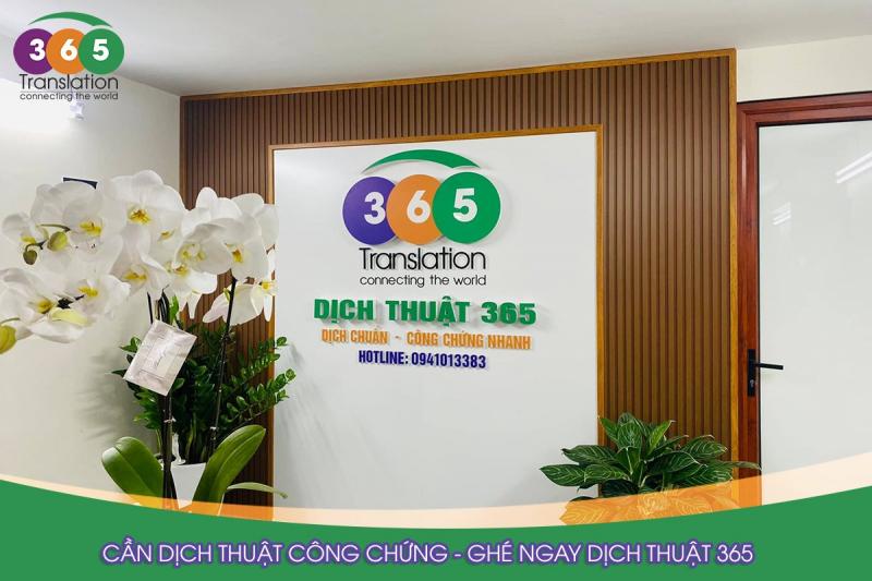 Dịch thuật - Công chứng 365