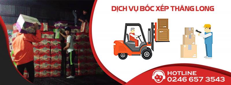 Dịch vụ bốc xếp hàng Thăng Long.