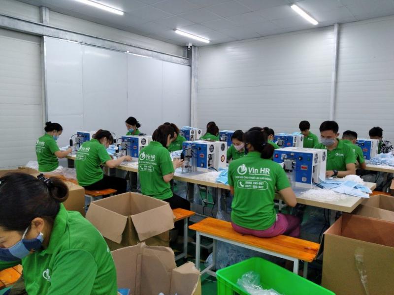 Dịch vụ cung ứng nhân lực thời vụ của Vin Hr