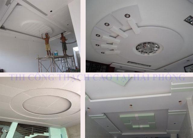 Dịch vụ đóng trần thạch cao giá rẻ tại Hải Phòng