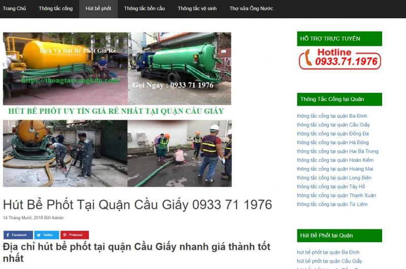 Dịch vụ vệ sinh môi trường Thành Trung