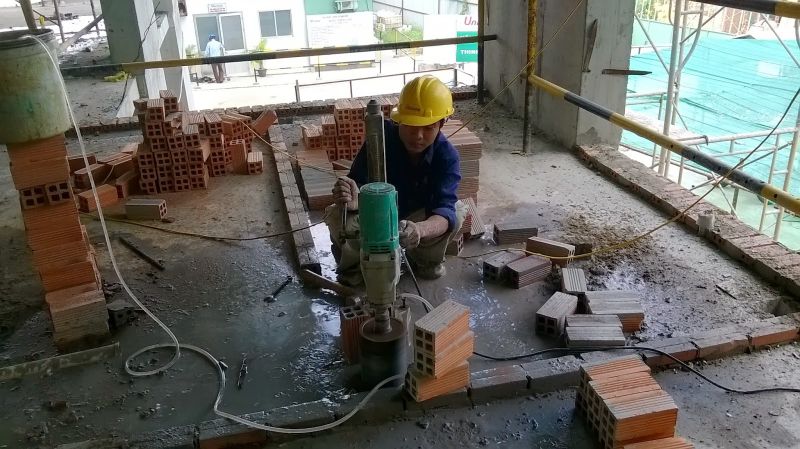 Dịch vụ khoan cắt bê tông Sơn Tùng
