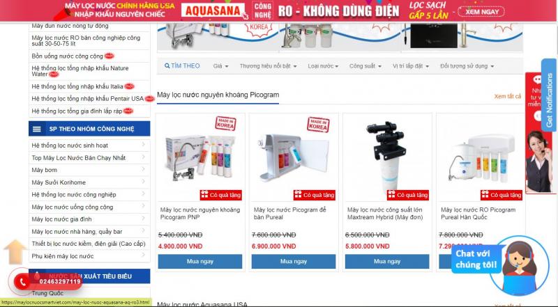 Trang web của Smart Việt