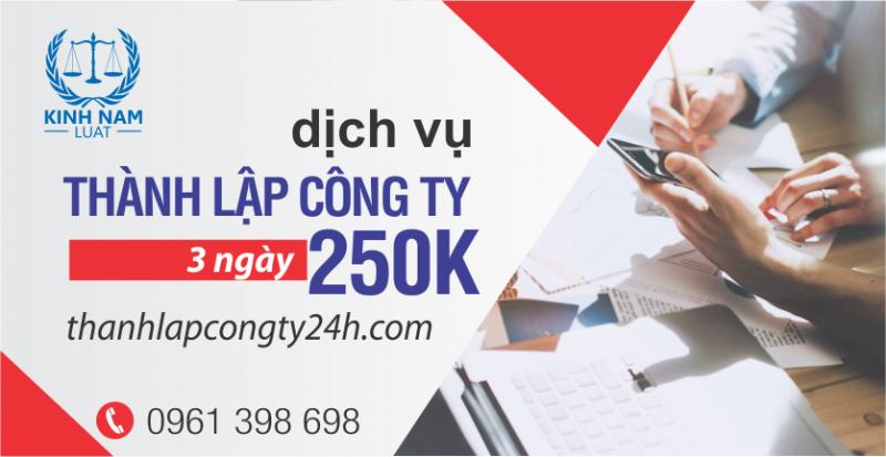 Dịch vụ thành lập công ty KinhNam Consulting