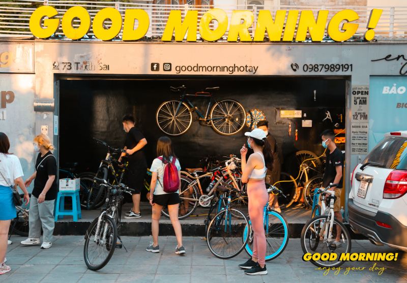 Cho thuê xe đạp Good Morning