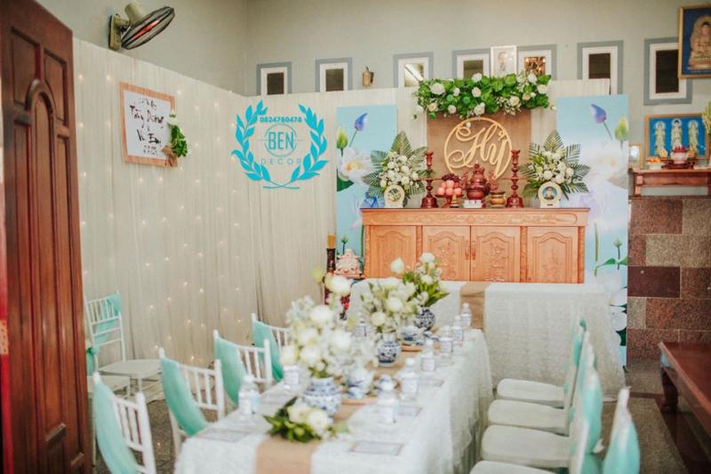 Dịch vụ trang trí tiệc cưới BEN.event